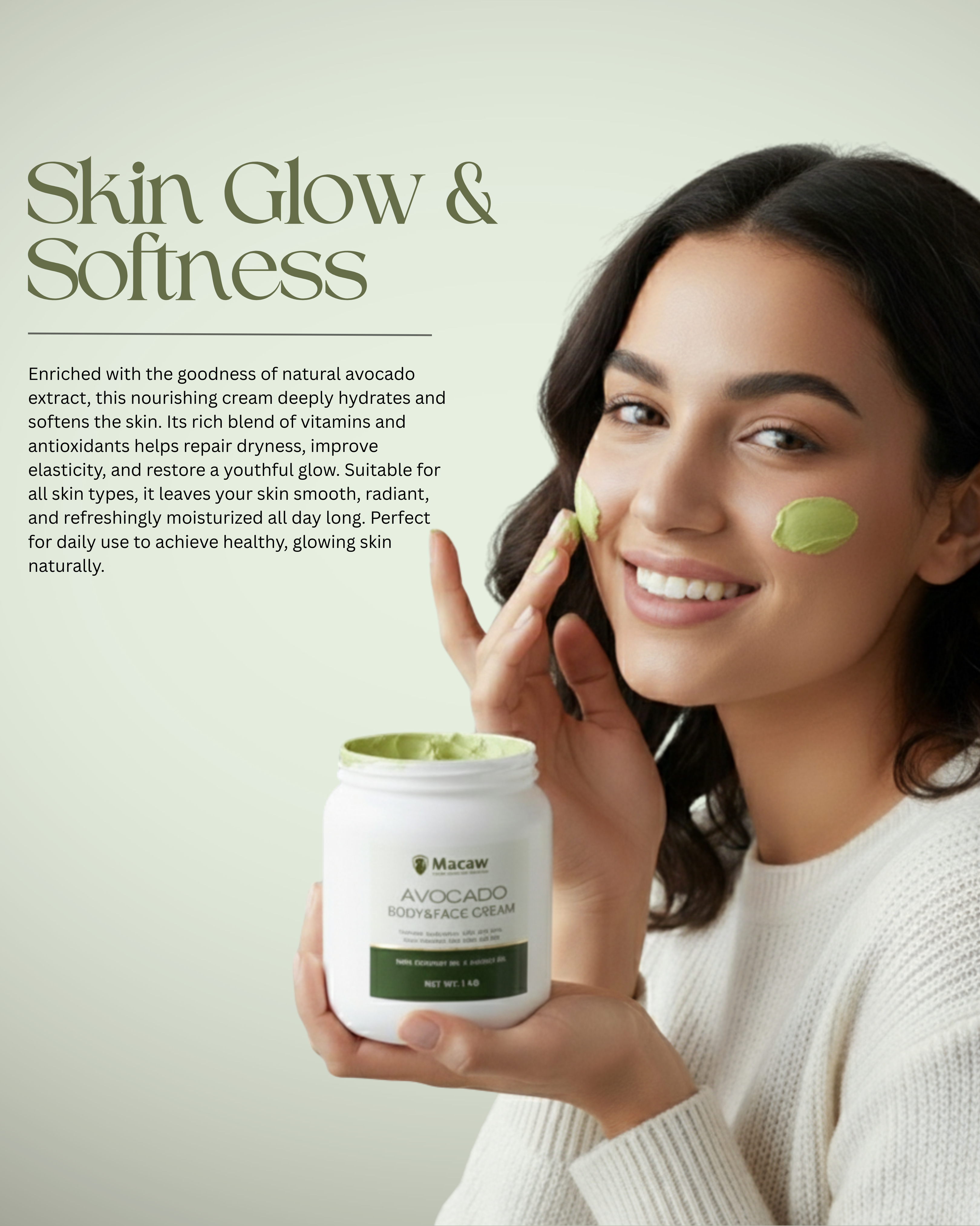Avocado Face & Body Cream