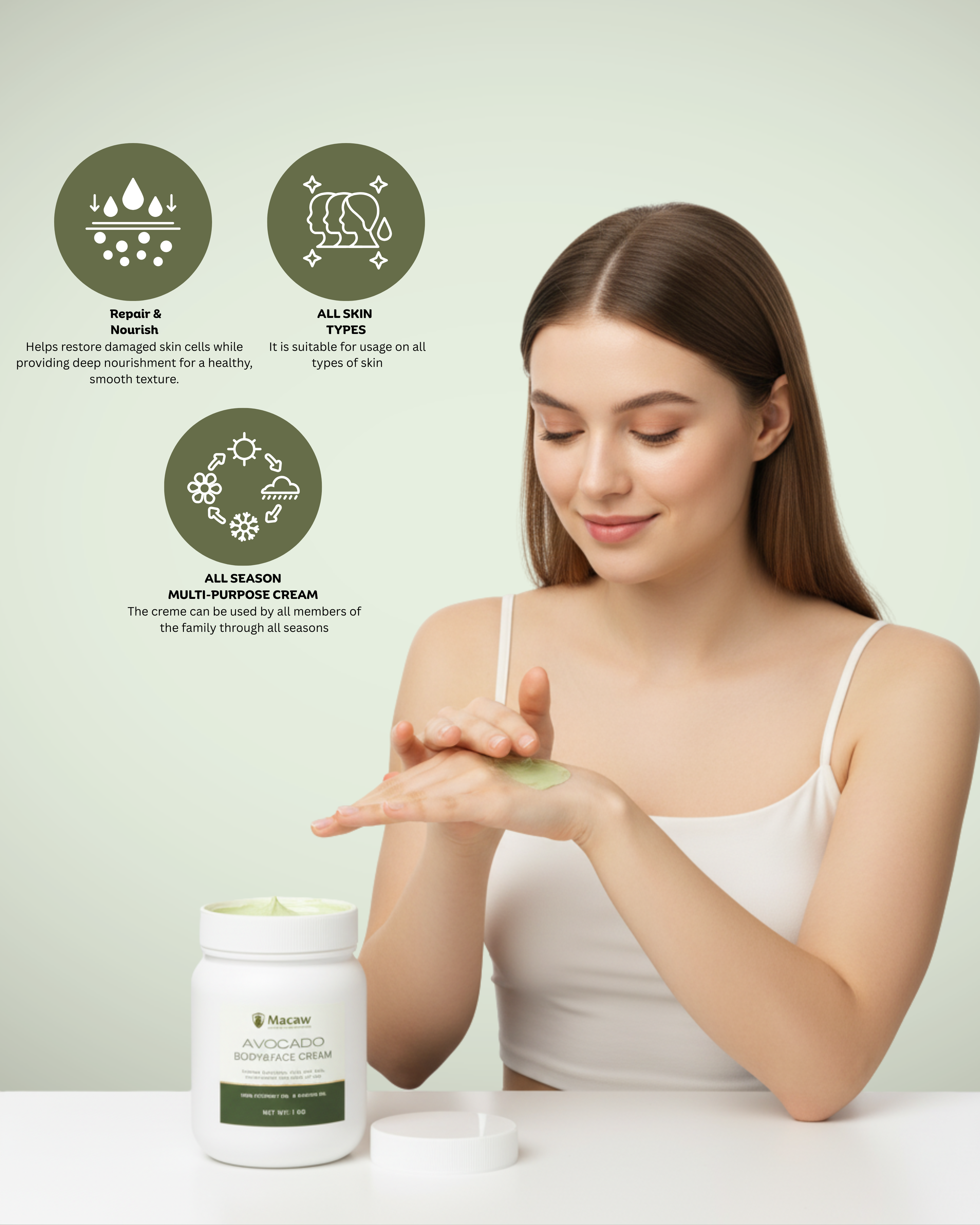Avocado Face & Body Cream