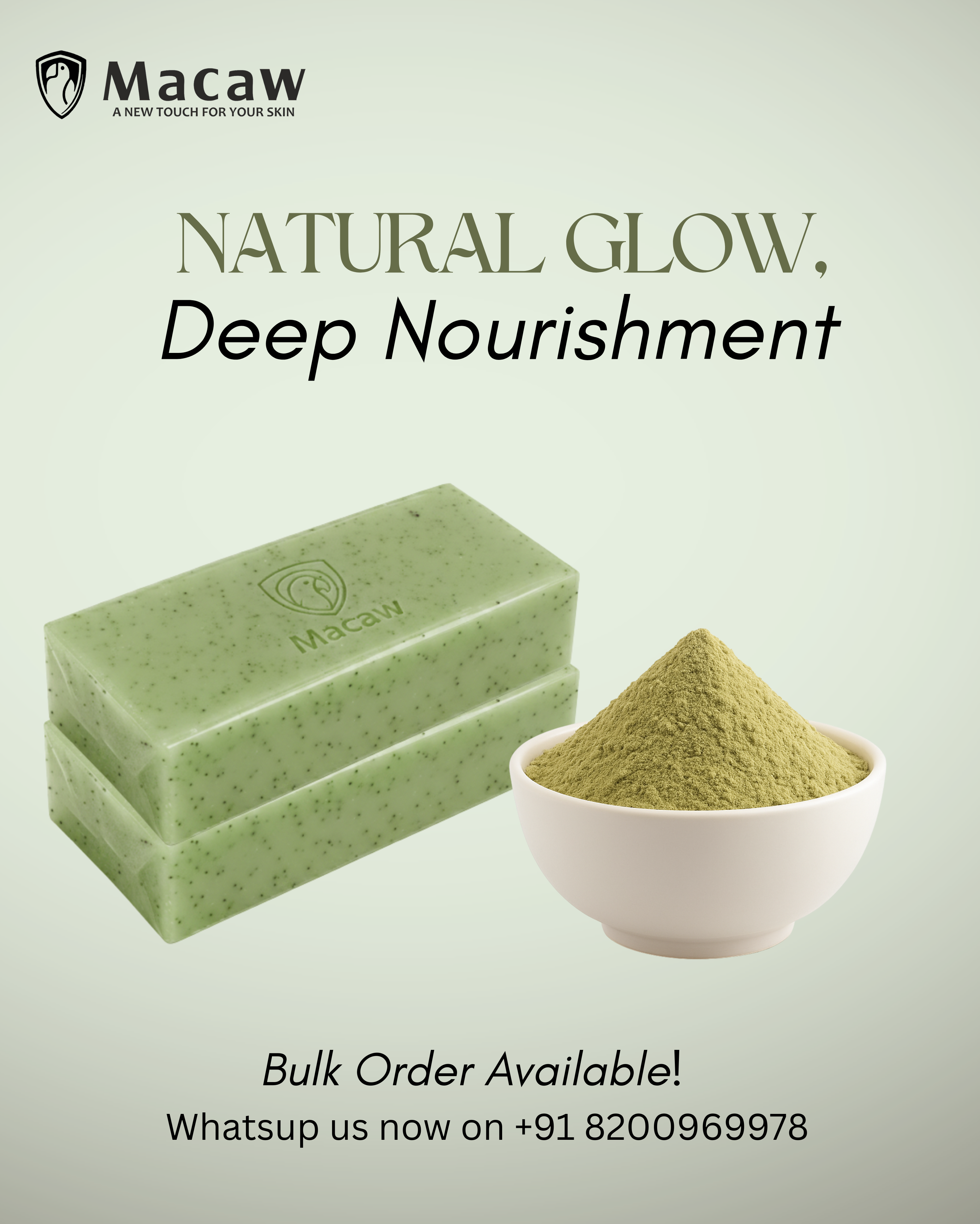 French Green Clay Soap Base