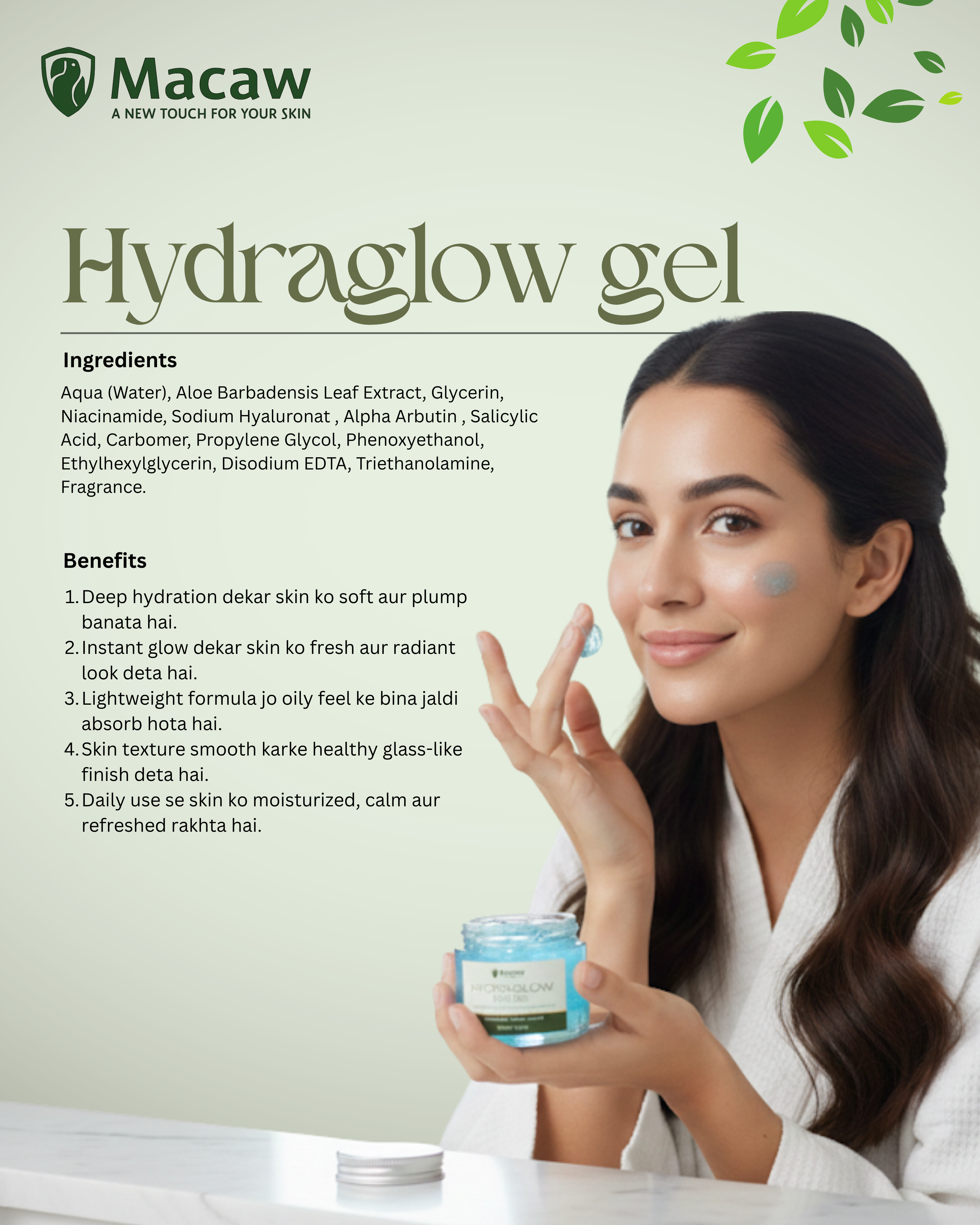 Hydraglow Face Gel