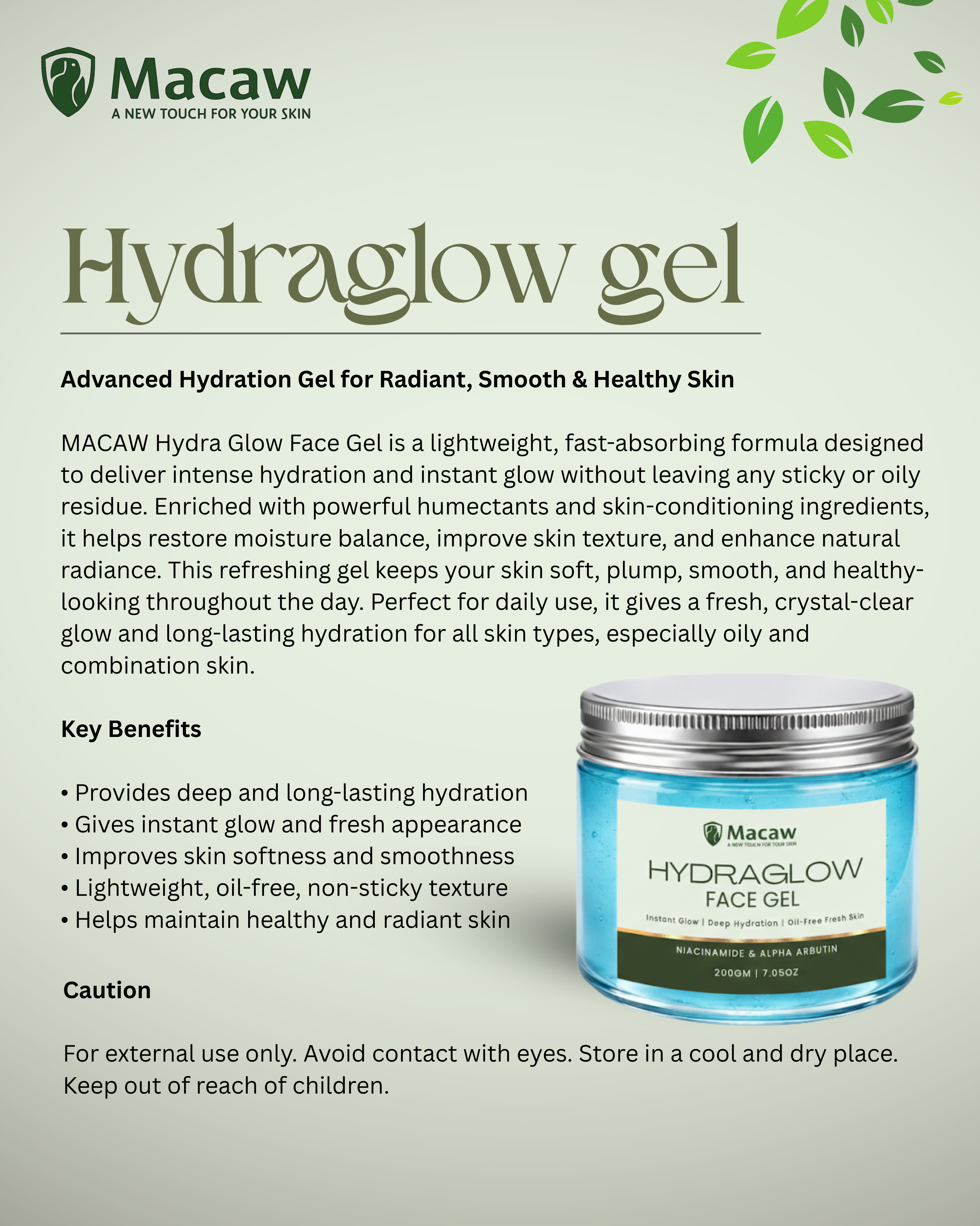 Hydraglow Face Gel