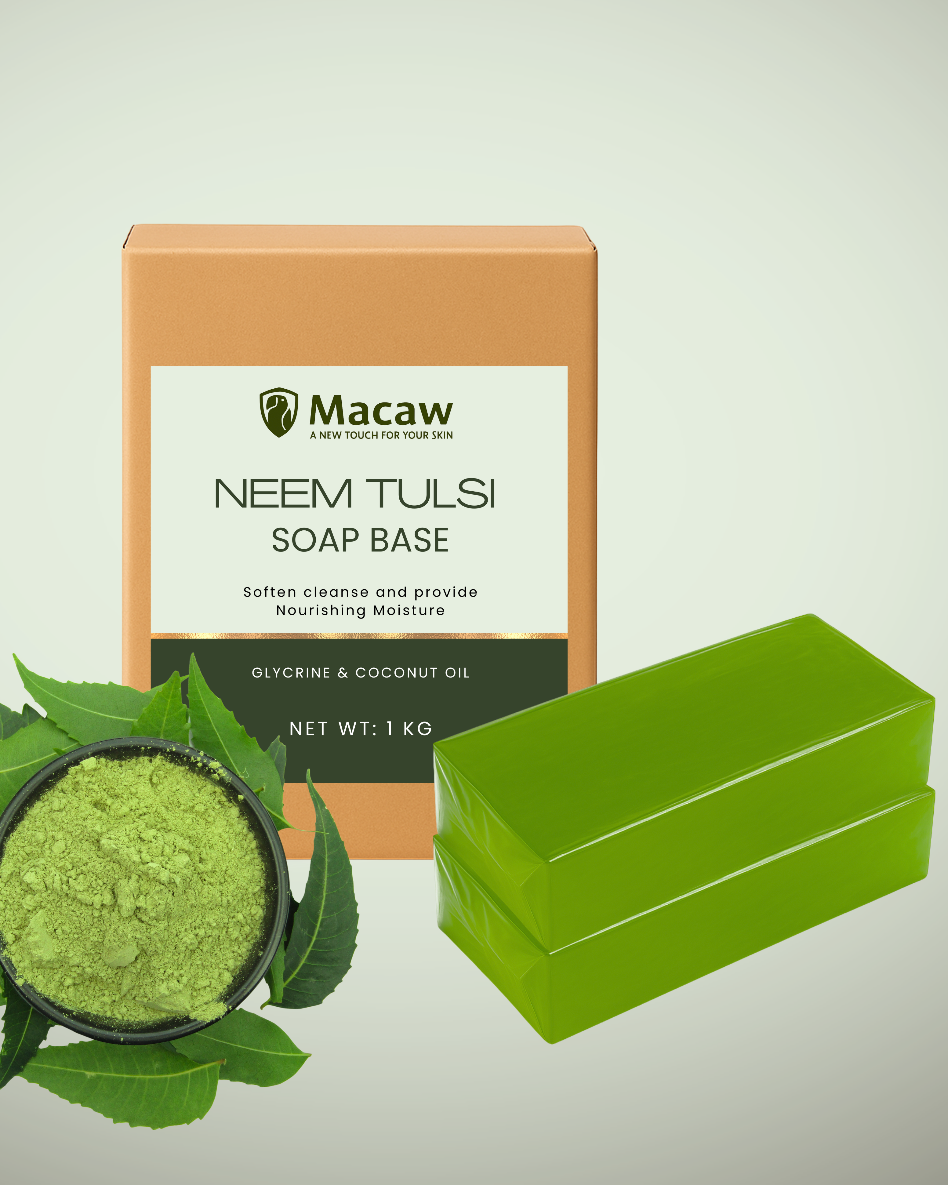 Neem Tulsi Soap Base