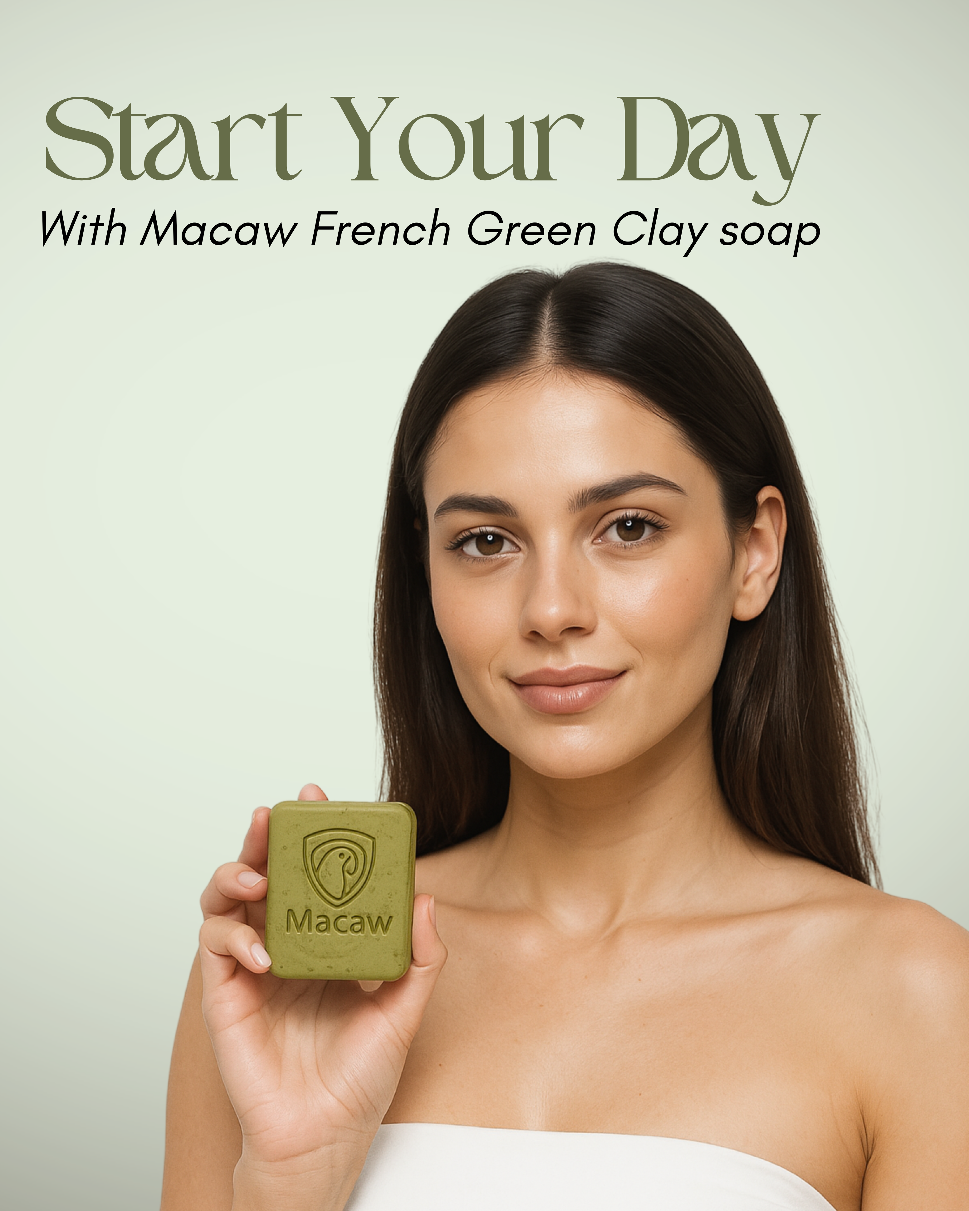 French Green clay Soap