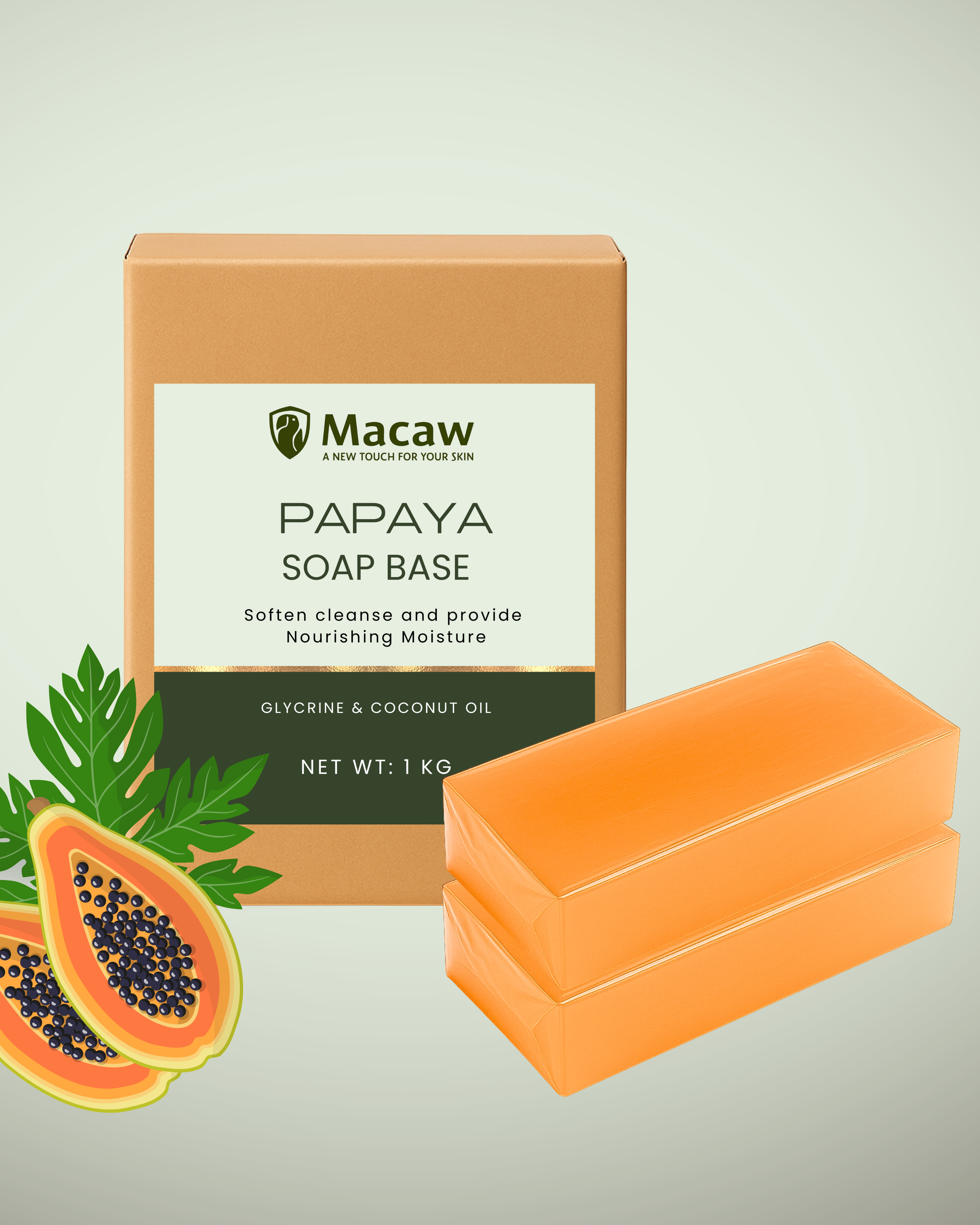 Papaya Soap Base