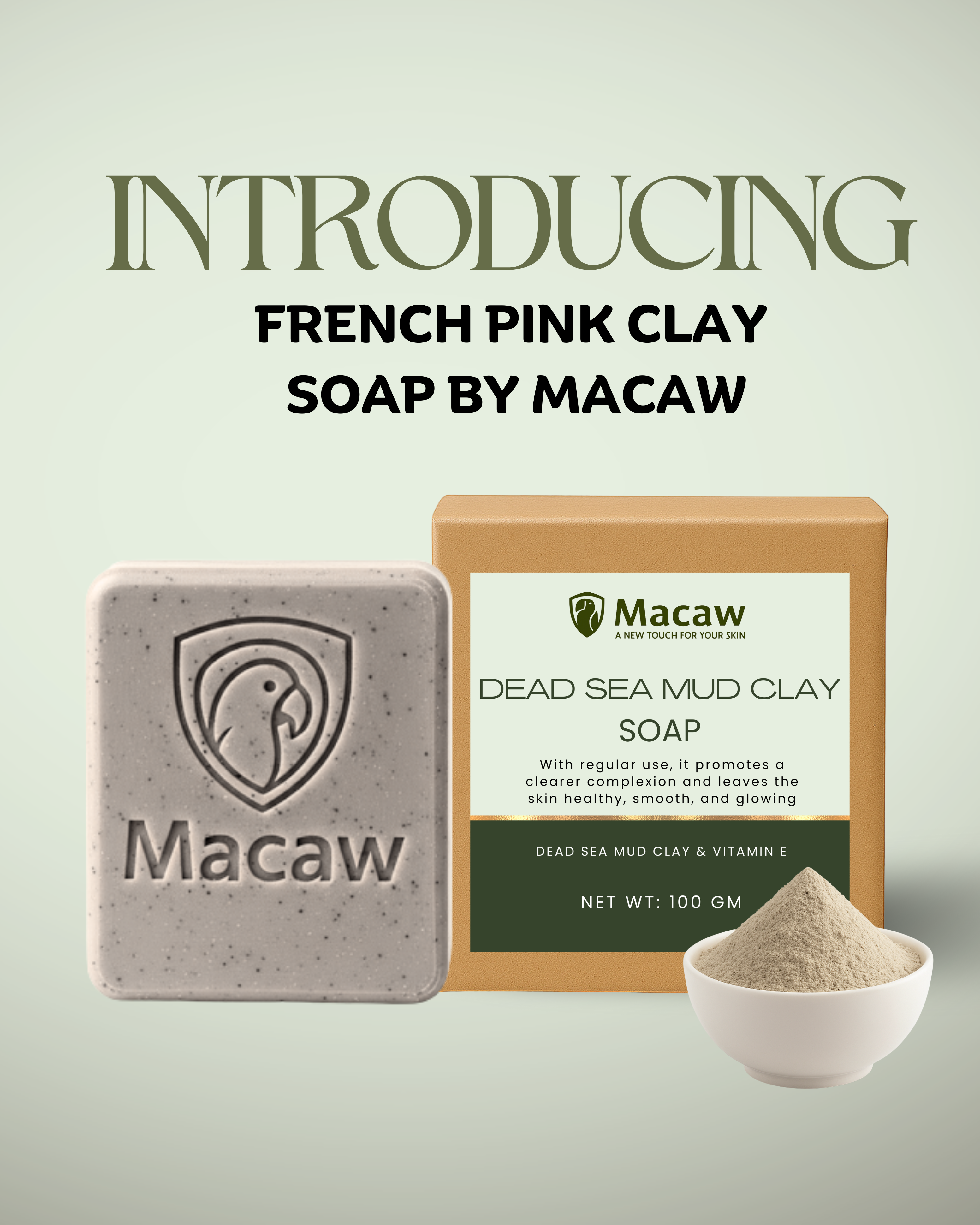 Dead Sea Mud Clay Soap