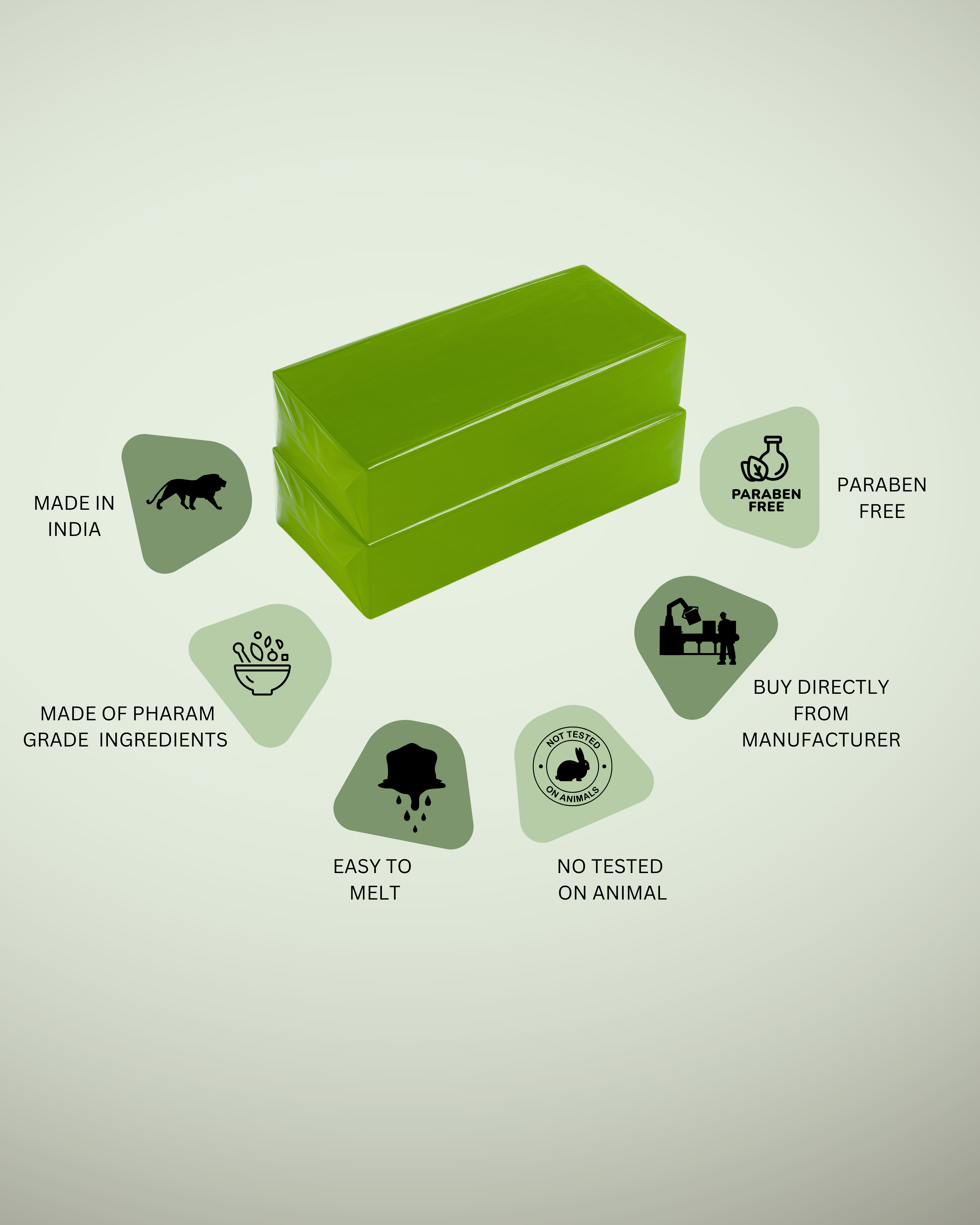 Neem Tulsi Soap Base