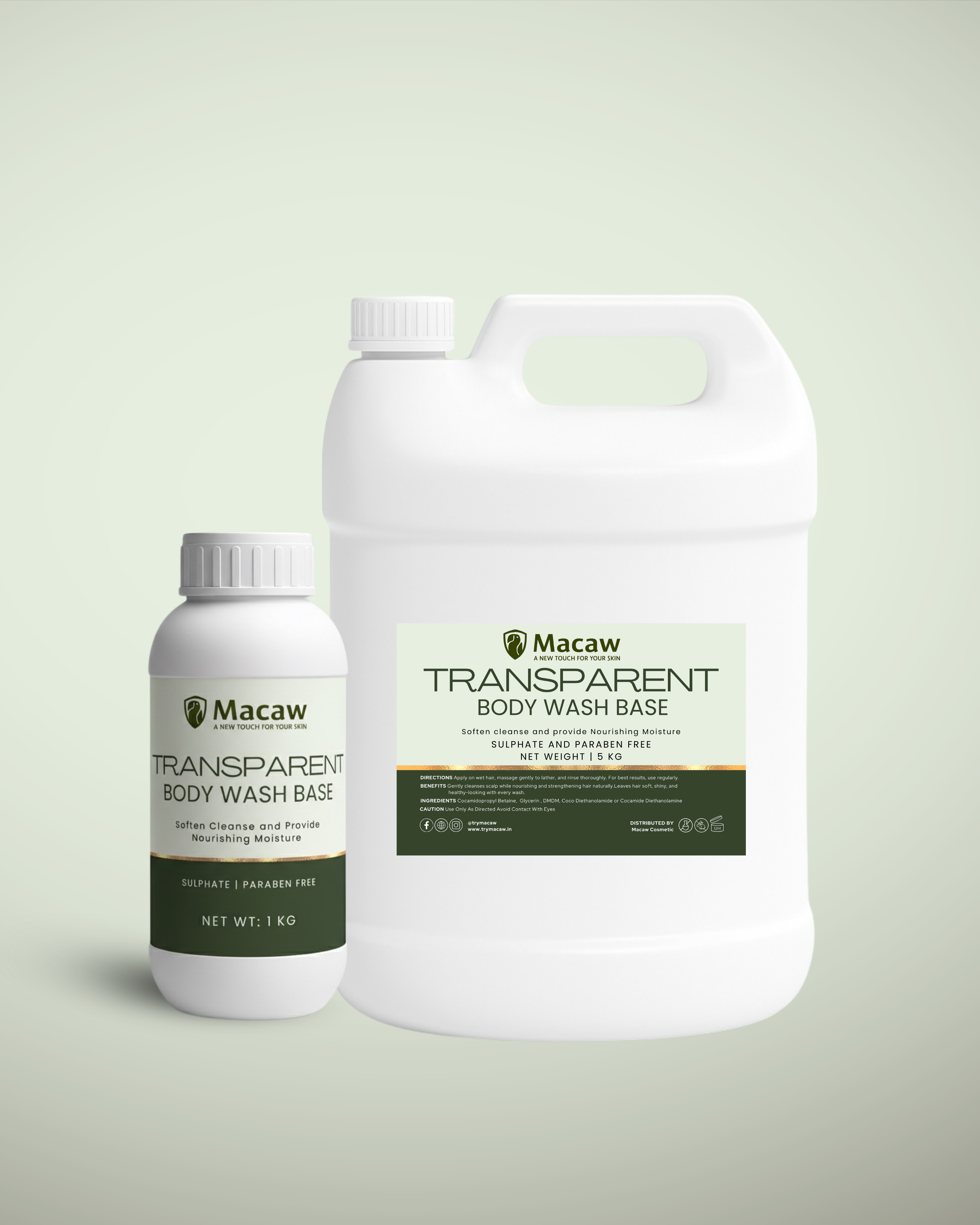 Transparent Body Wash Base