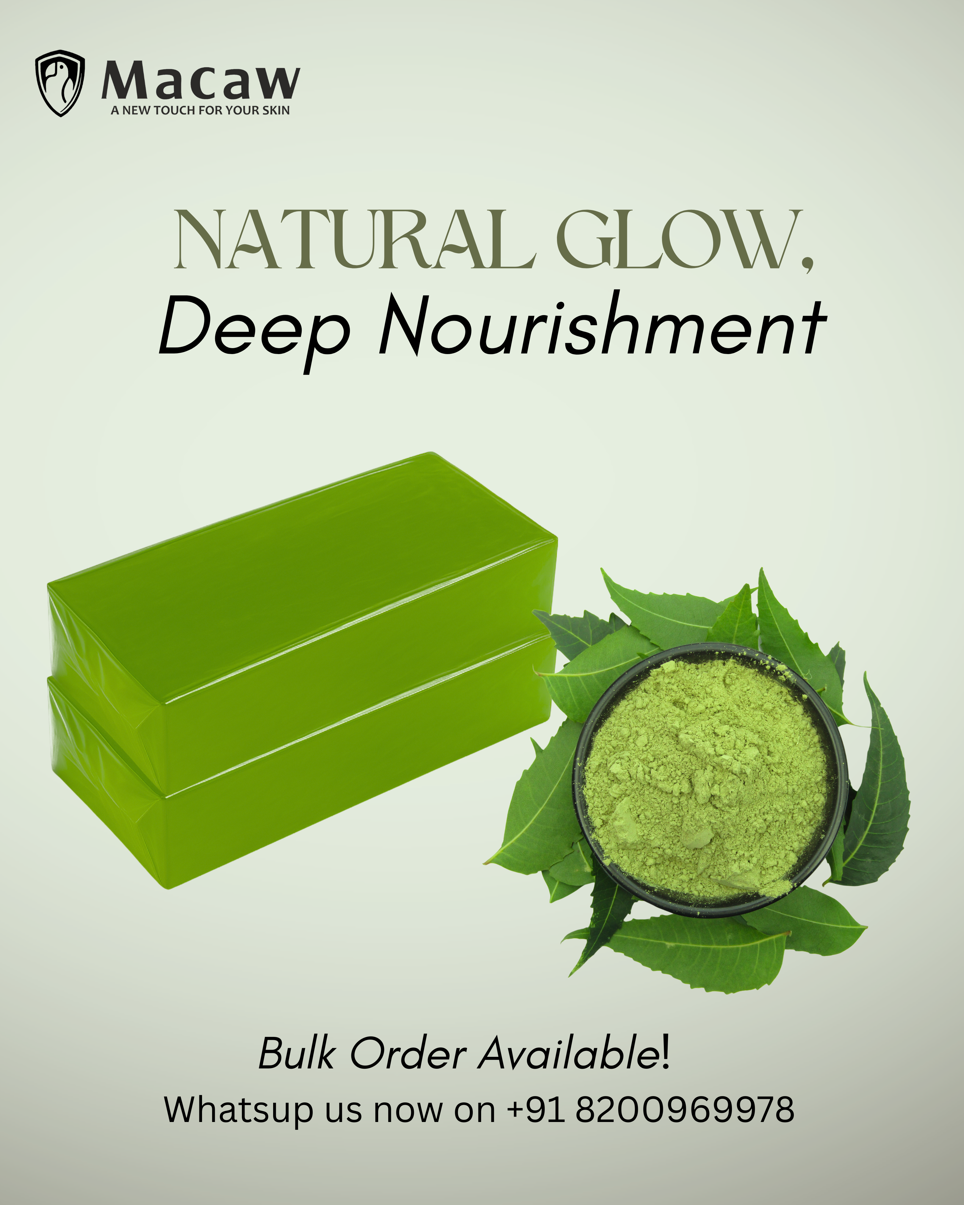Neem Tulsi Soap Base